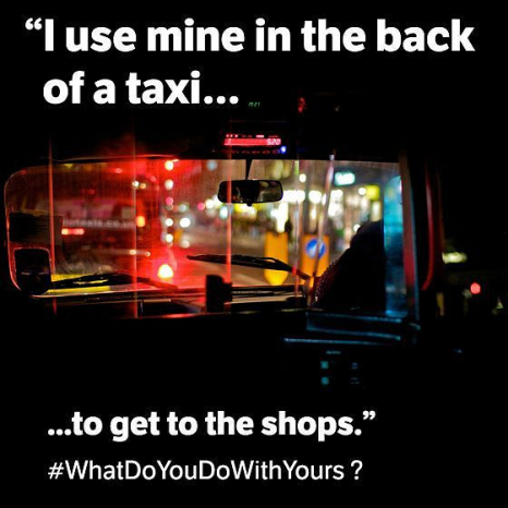 #WhatDoYouDoWithYours social media campaign
